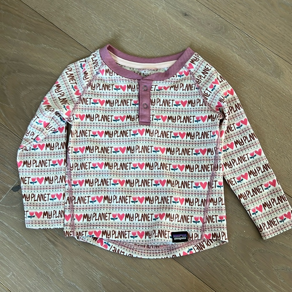 Patagonia Baby Capilene® Midweight Henley in 12-18 months